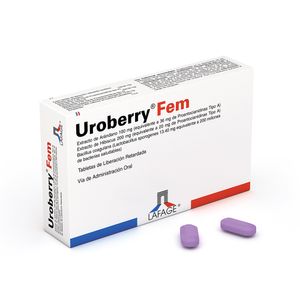 Uroberry Fem Tabletas - Blíster 10 und