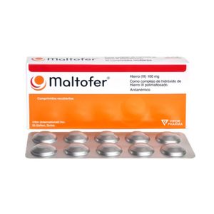 Maltofer 100 mg Comprimidos - Blíster 10 und