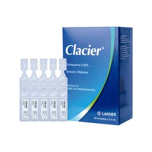 Clacier 0.05% Solución Oftálmica Ampollas - Caja 30 und