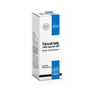 Tranexol 100 mg/ml Solución Inyectable IV - Ampolla 10 ml