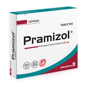 Pramizol 0.25 mg Tabletas - Caja 30 und