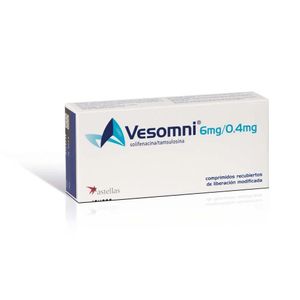 Vesomni 6 mg + 0.4 mg Comprimidos - Caja 30 und
