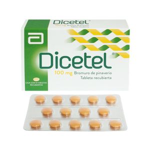 Dicetel 100 mg Tabletas - Caja 14 und