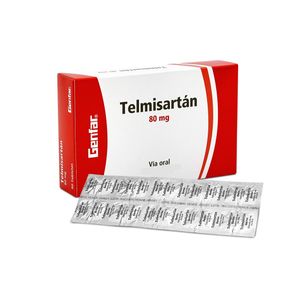 Telmisartan 80 mg GF Tabletas - Caja 30 und