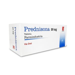 Prednisona 20 mg FI Tabletas - Blíster 10 und