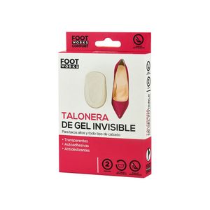 Foot Works Talonera de Gel Invisible - Caja 2 und