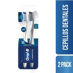 Oral B Advanced Cepillo Dental Suave Color Aleatorio - Blíster 2 und