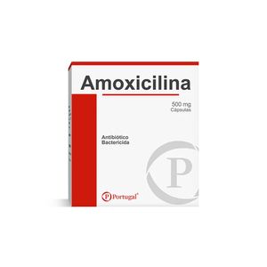 Amoxicilina 500 mg PT Cápsulas - Blíster 10 und