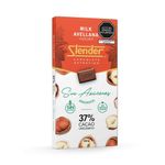 Slender-Chocolate-Milk-Avellana--sin-Azucar-38--Cacao---Tableta-100-g