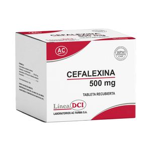 Cefalexina 500 mg AC Cápsulas - Blíster 10 und