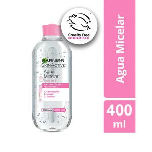 Garnier Skin Active Agua Micelar Todo en 1 - Frasco 400 ml