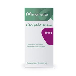 Escitalopram 20 mg EF Comprimidos - Blíster 10 und