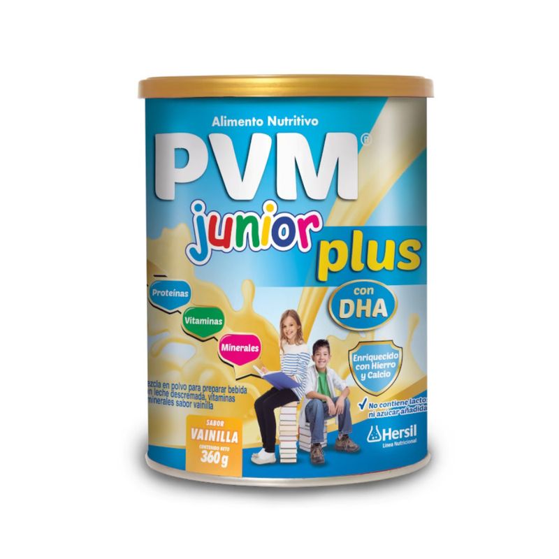 PVM-Junior-Plus-en-Polvo-Sabor-Vainilla---Lata-360-g