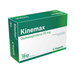 Kinemax 25 mg Comprimidos - Caja 10 und