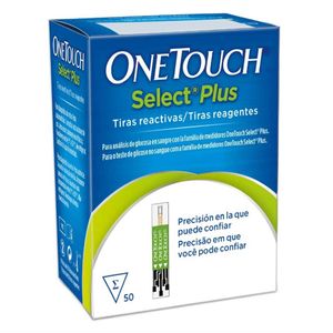 One Touch Select Plus Tiras Reactivas - Caja 50 und