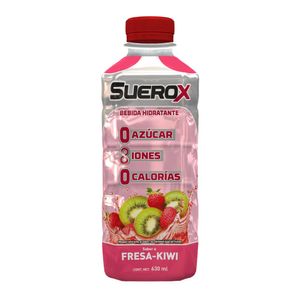 Suerox Bebida Hidratante Sabor Fresa & Kiwi - Frasco 630 ml