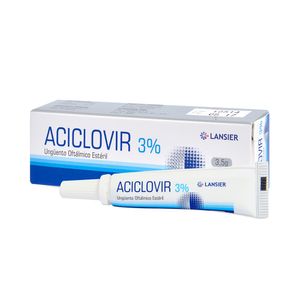 Aciclovir 3% Ungüento Oftálmico - Tubo 3.5 g