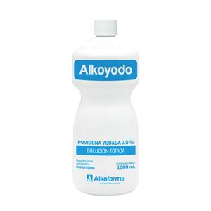 Alkofarma Alkoyodo Espuma 7.5% - Frasco 1000 ml