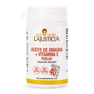 Ana María Lajusticia Aceite de Onagra + Vit E Cápsulas - Frasco 80 und