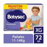 Babysec-Premium-Pañales-para-Bebe-Talla-XG---Bolsa-72-und