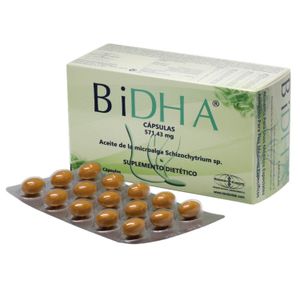 BiDHA 571.43 mg Cápsulas - Caja 60 und