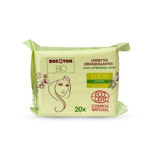 Bocoton Bio Toallitas Desmaquillantes - Bolsa 20 und