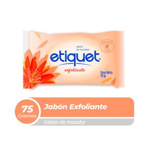 Etiquet Jabón Exfoliante - Barra 75 g