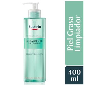 Eucerin DermoPure Oil Control Gel de Limpieza Facial - Frasco 400 ml