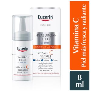 Eucerin Hyaluron Filler 3x Effect Vitamin C Booster Serum - Frasco 8 ml