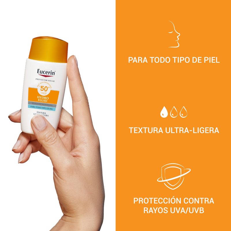 Eucerin-Sun-Hydro-Fluid-FPS50-Protector-Solar-Ligero---Frasco-50-ml