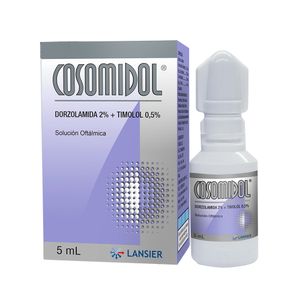 Cosomidol 2% + 0.5% Solución Oftálmica - Frasco 5 ml