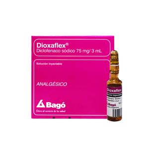 Dioxaflex 75 mg/3 ml Solución Inyectable - Ampolla 3 ml