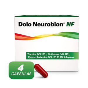 Dolo Neurobion NF Cápsulas - Blíster 4 und