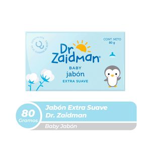 Dr. Zaidman Jabón en Barra Extra Suave - Frasco 80 g