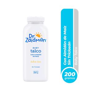 Dr. Zaidman Talco con Almidón de Maíz - Frasco 200 g