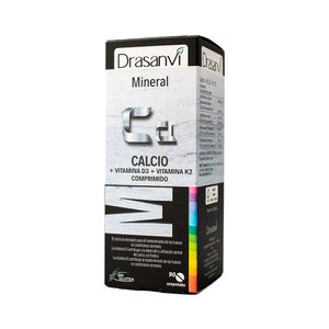 Drasanvi Mineral Calcio + Vitamina D3 + Vitamina K2 Comprimidos - Caja 90 und