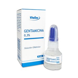 Gentamicina 0.3% Solución Oftálmica - Frasco 5 ml