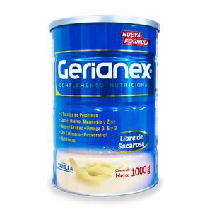 Gerianex Complemento Nutricional Sabor Vainilla - Lata 1000 g