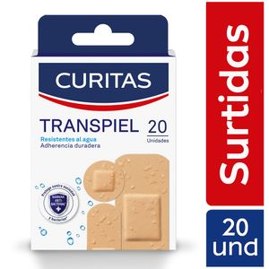 Hansaplast Curitas Transpiel Tamaños Diversos - Caja 20 und