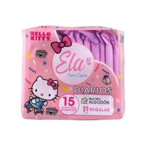 Hello Kitty Protectores Diarios - Bolsa 15 und