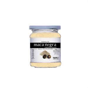 La Naturaleza y tu Salud Harina de Maca Negra - Frasco 180 g