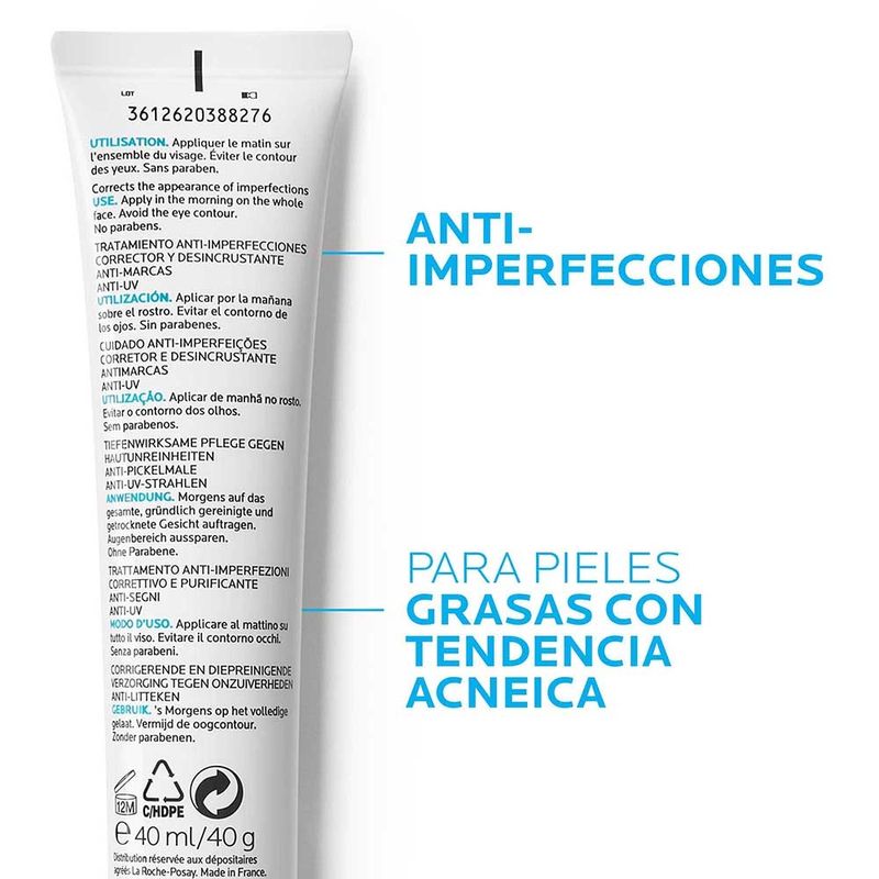 La-Roche-Posay-Effaclar-Duo--Crema-Anti-Imperfecciones-SPF30---Frasco-40-ml