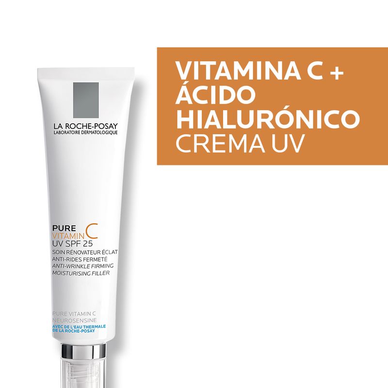 La-Roche-Posay-Pure-Vitamin-C-Crema-Hidratante-SPF25---Tubo-40-ml