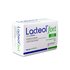 Lacteol Fort 340 mg Cápsulas - Caja 16 und