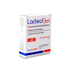 Lacteol Fort 340 mg Sobres - Caja 6 und