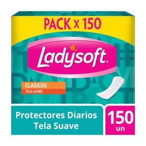 Ladysoft Protectores Diarios Clásicos - Bolsa 150 und