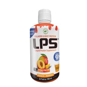 LPS Suplemento Proteico Líquido Sabor Durazno Mango - Frasco 960 ml