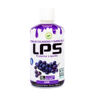 LPS Suplemento Proteico Líquido Sabor Uva - Frasco 960 ml