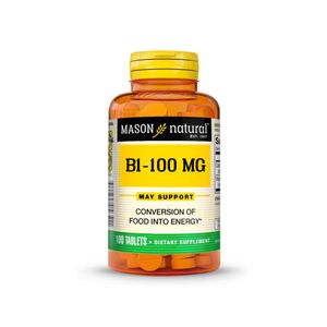 Mason Vitamina B1 100 mg Tabletas - Frasco 100 und