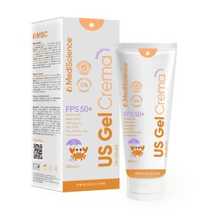 Mediscience US Gel Crema Pediactrics FPS 50+ - Frasco 250ml